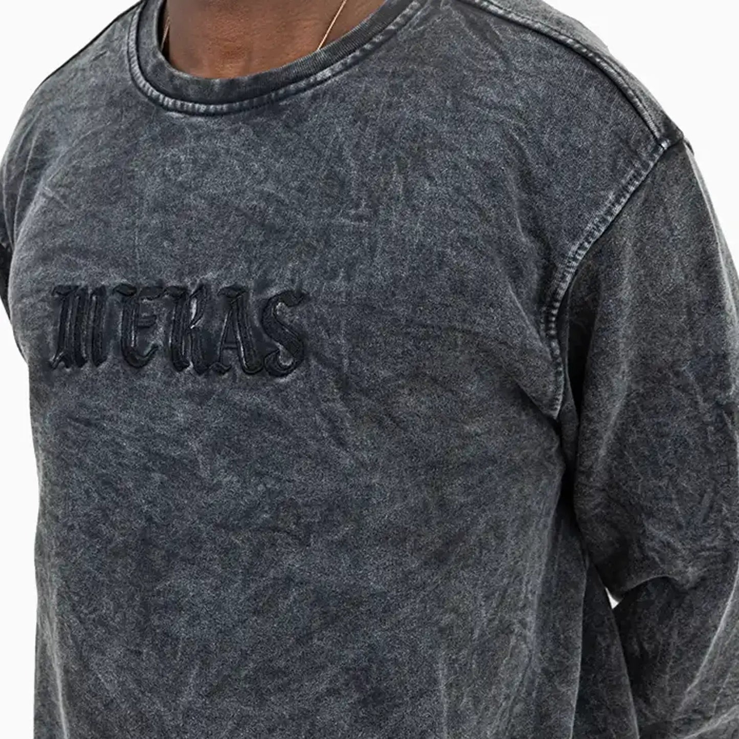 Men's Black Knight Crew Neck Sweatshirt