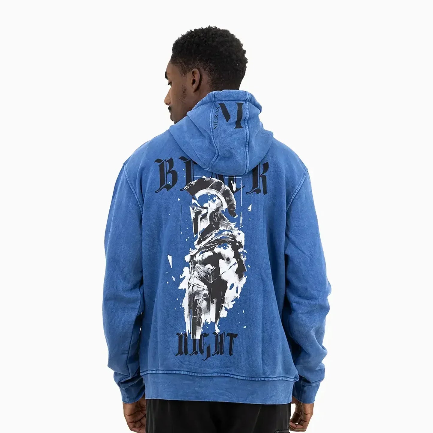 Men's Black Knight Pull Over Hoodie