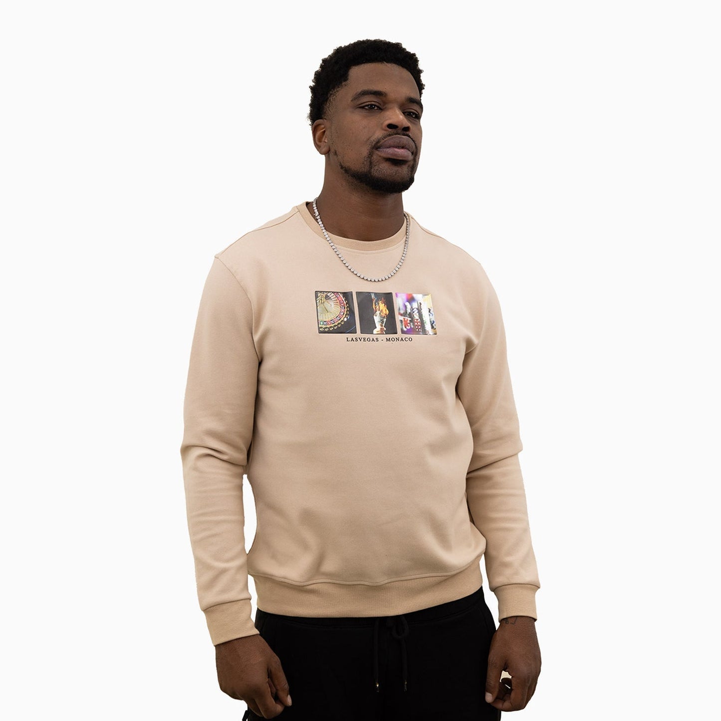 Men's Las Vegas Monaco Crew Neck Sweatshirt