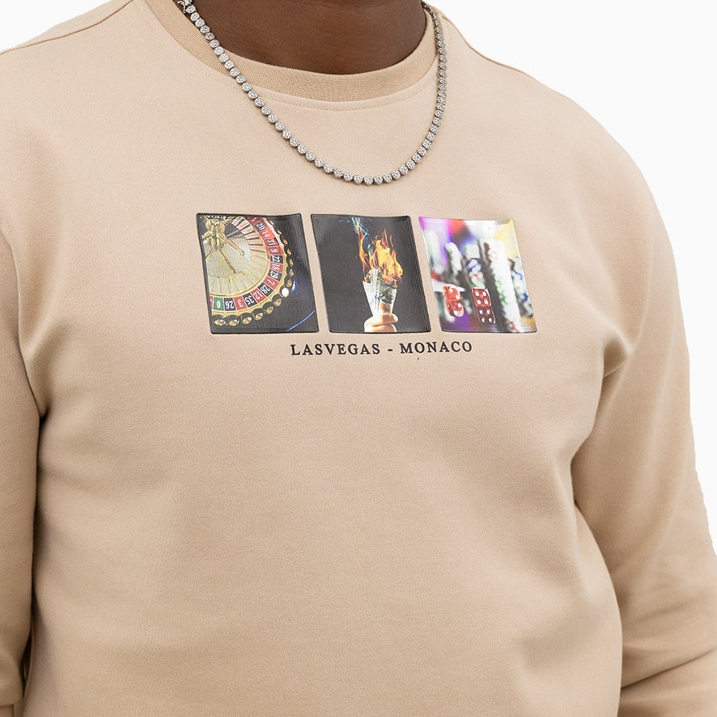Men's Las Vegas Monaco Crew Neck Sweatshirt