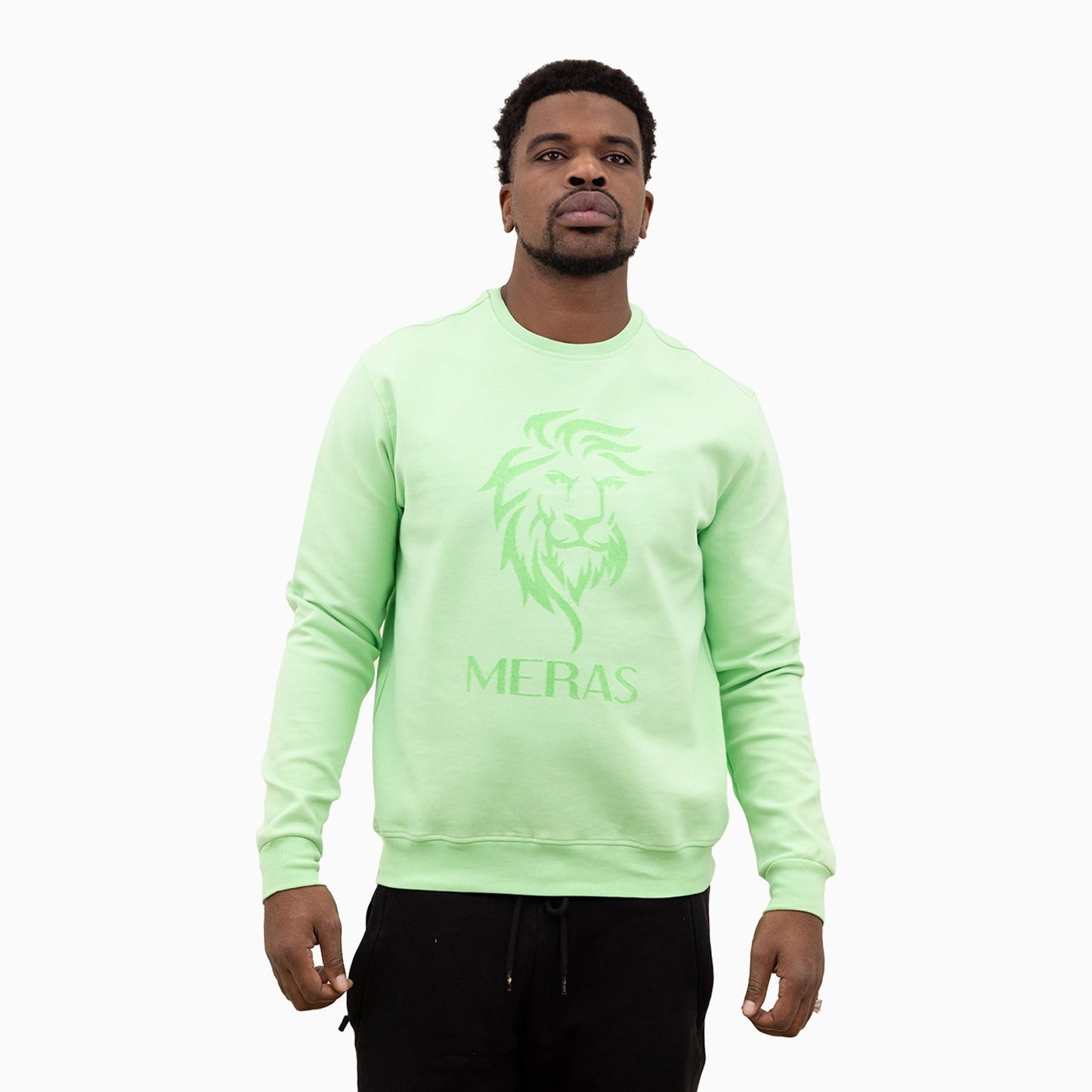 Men's Lion Crew Neck Sweatshirt