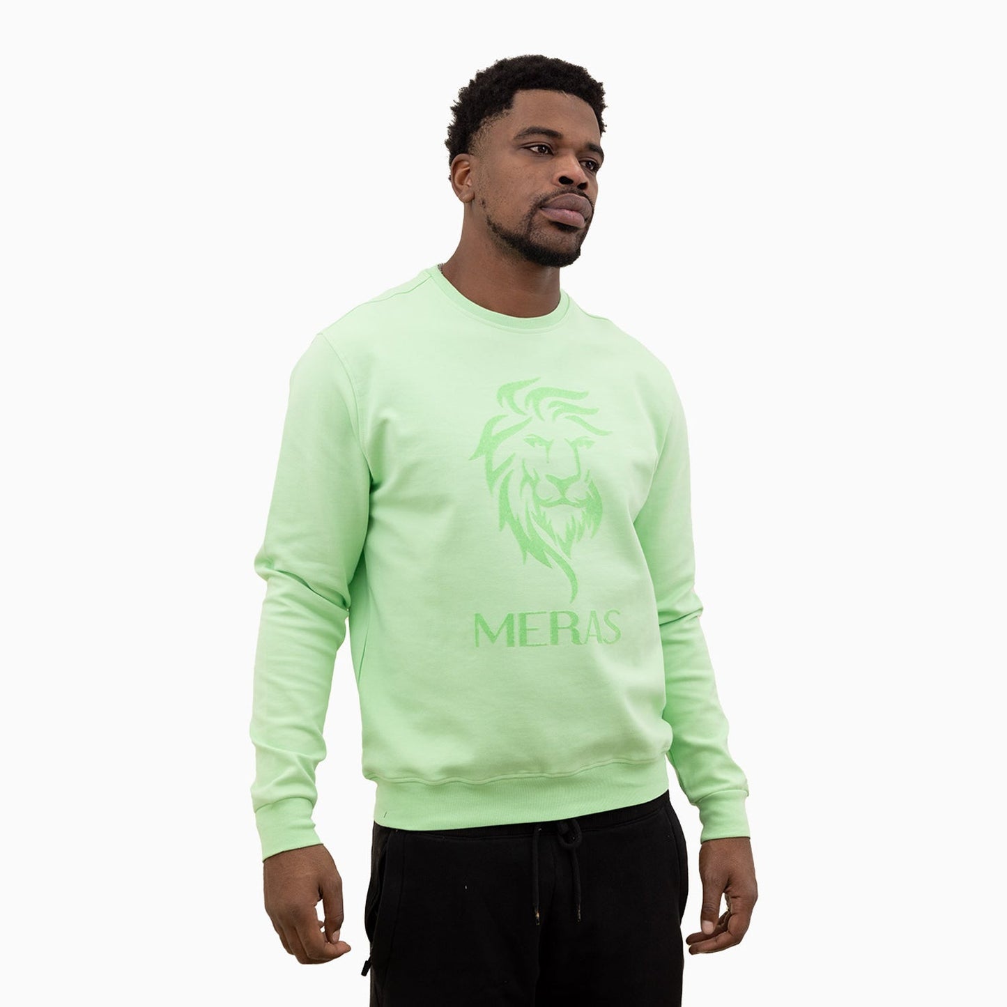Men's Lion Crew Neck Sweatshirt