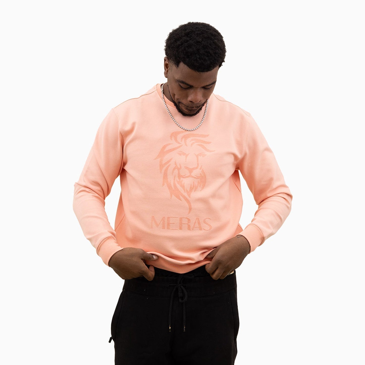 Men's Lion Crew Neck Sweatshirt