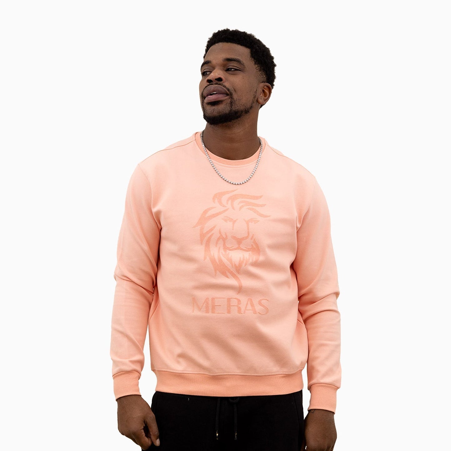 Men's Lion Crew Neck Sweatshirt