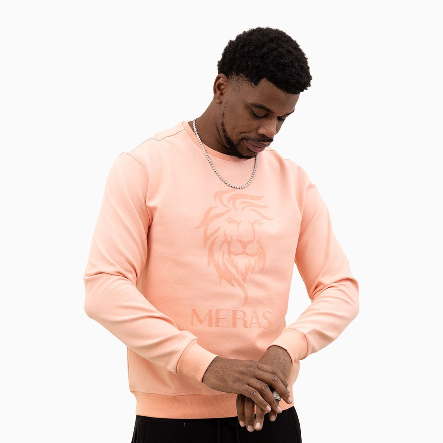 Men's Lion Crew Neck Sweatshirt