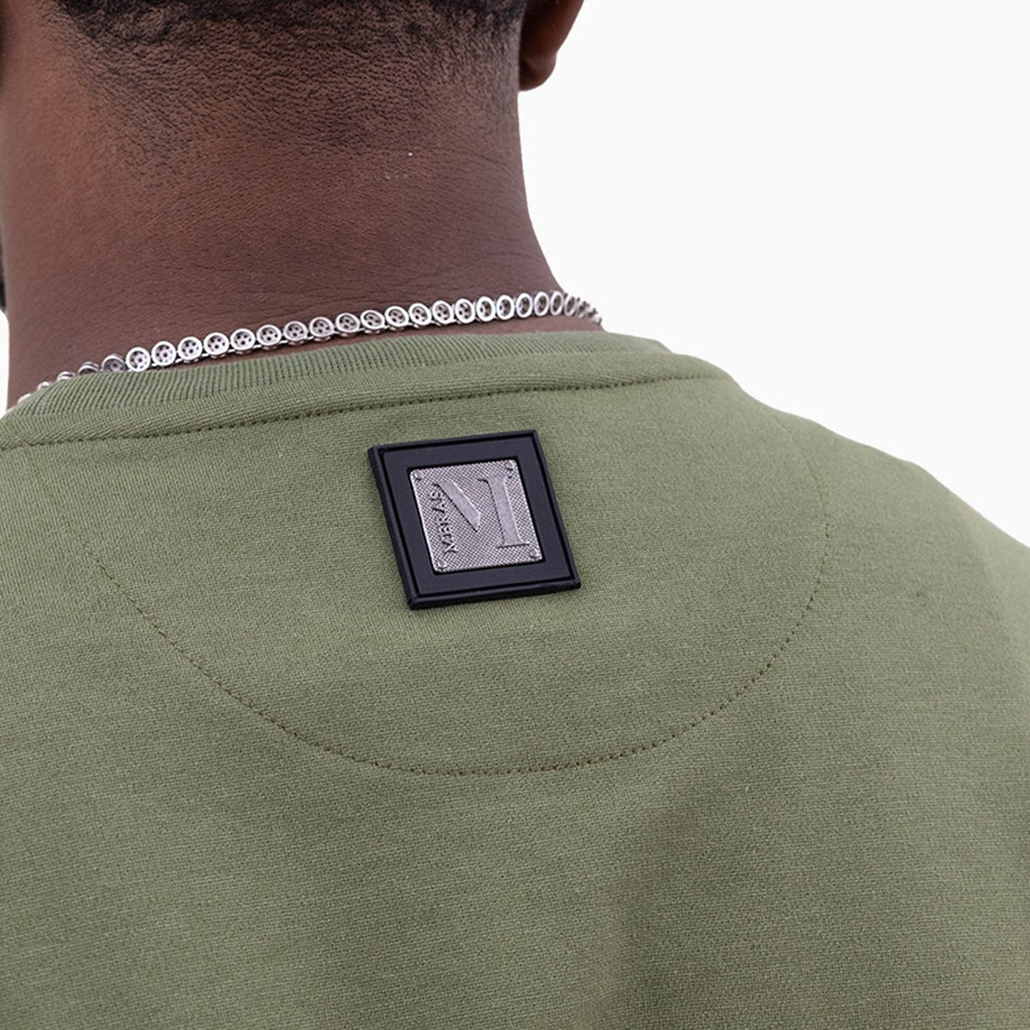 Men's Lion Graphic Crew Neck Sweatshirt