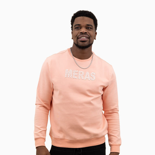 Men's Embroidery Crew Neck Sweatshirt