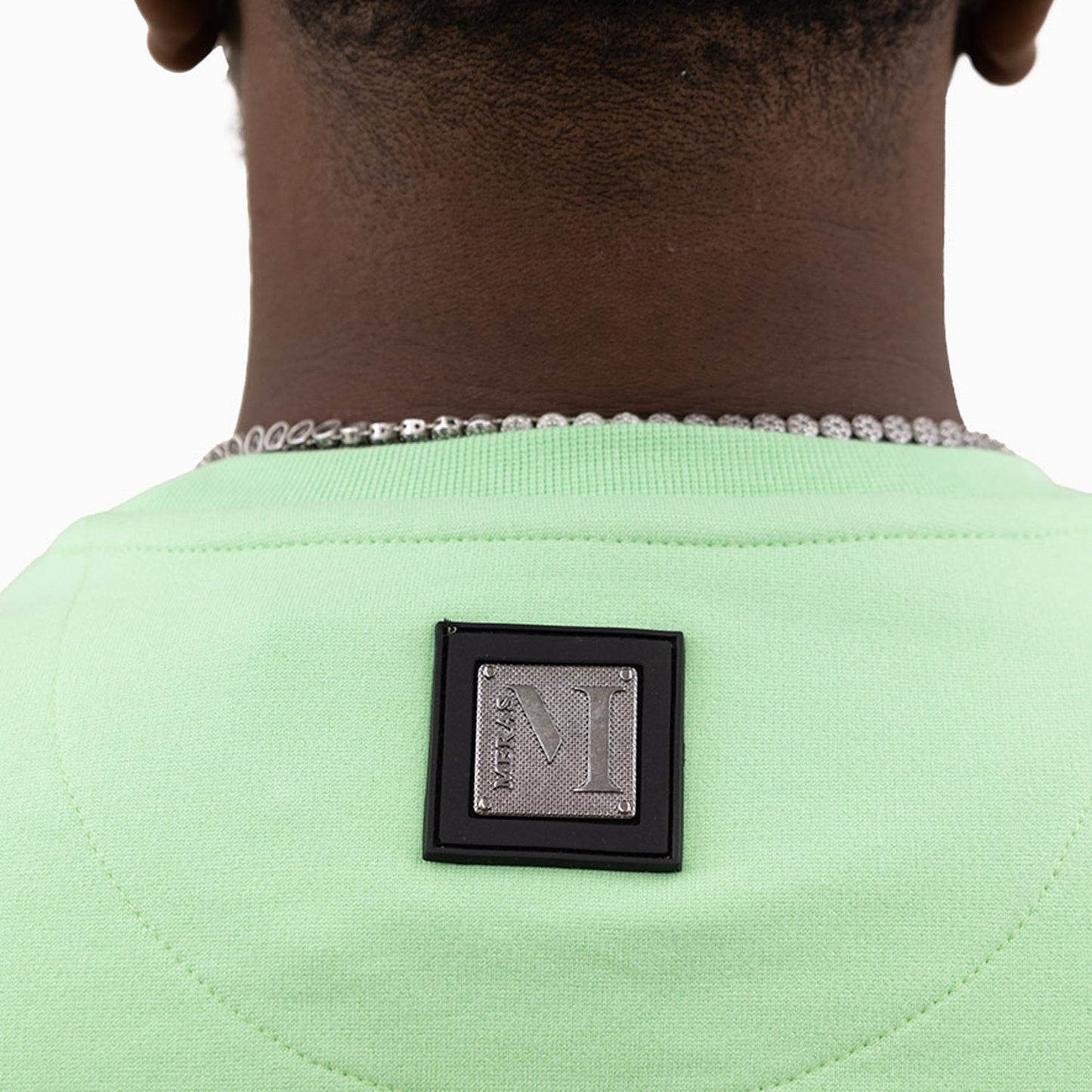 Men's Embroidery Crew Neck Sweatshirt