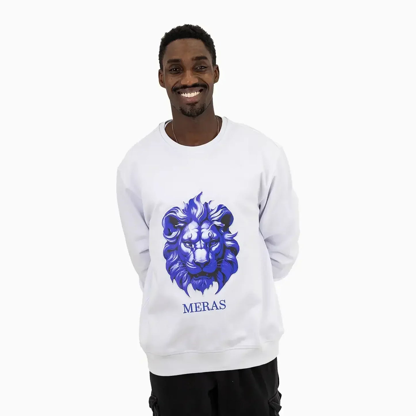 Men's Lion Crew Neck Sweatshirt