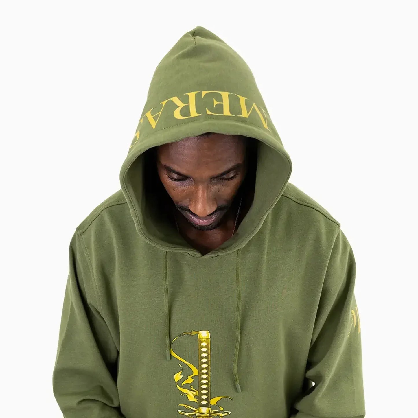 Men's Samurai Graphic Pull Over Hoodie