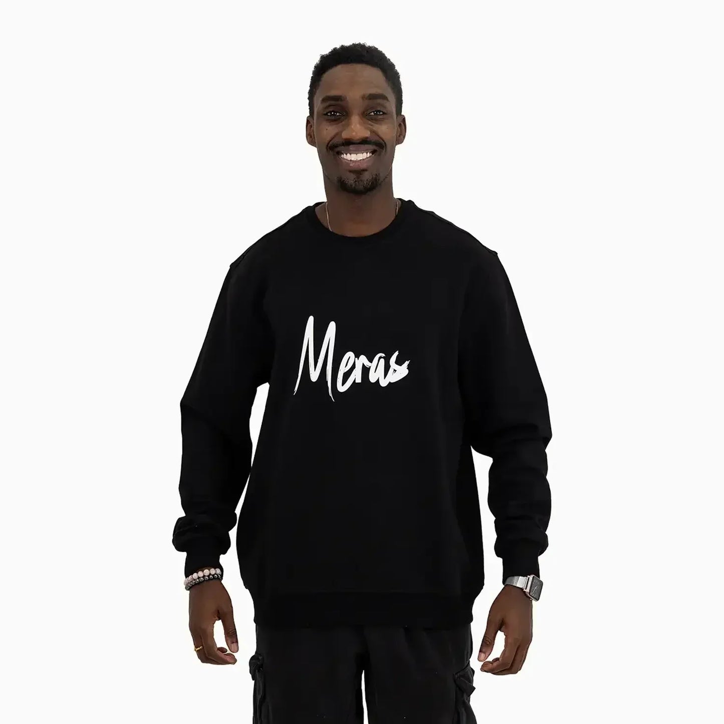 Men's Tree Graphic Crew Neck Sweatshirt