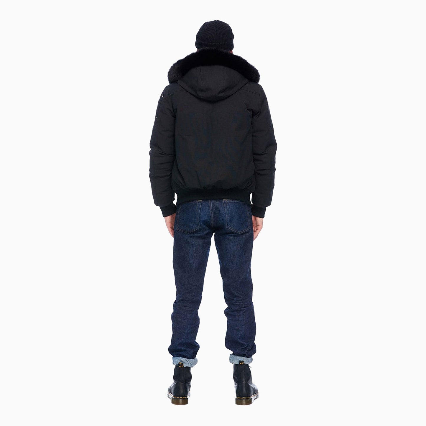 Men's Ballistic Hooded Full Zip Bomber Jacket