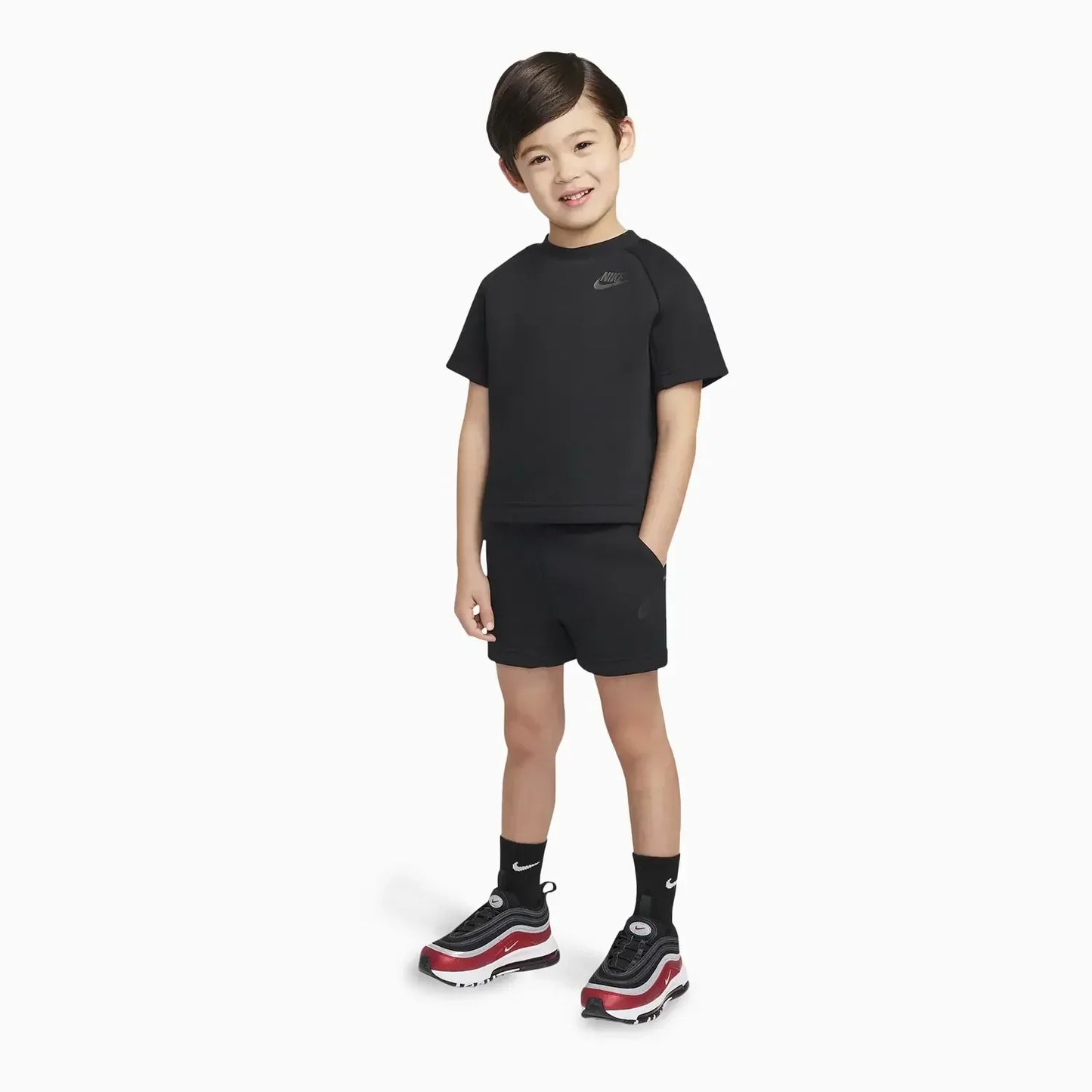Kid's Sportswear 2-Piece Knit Shorts Set