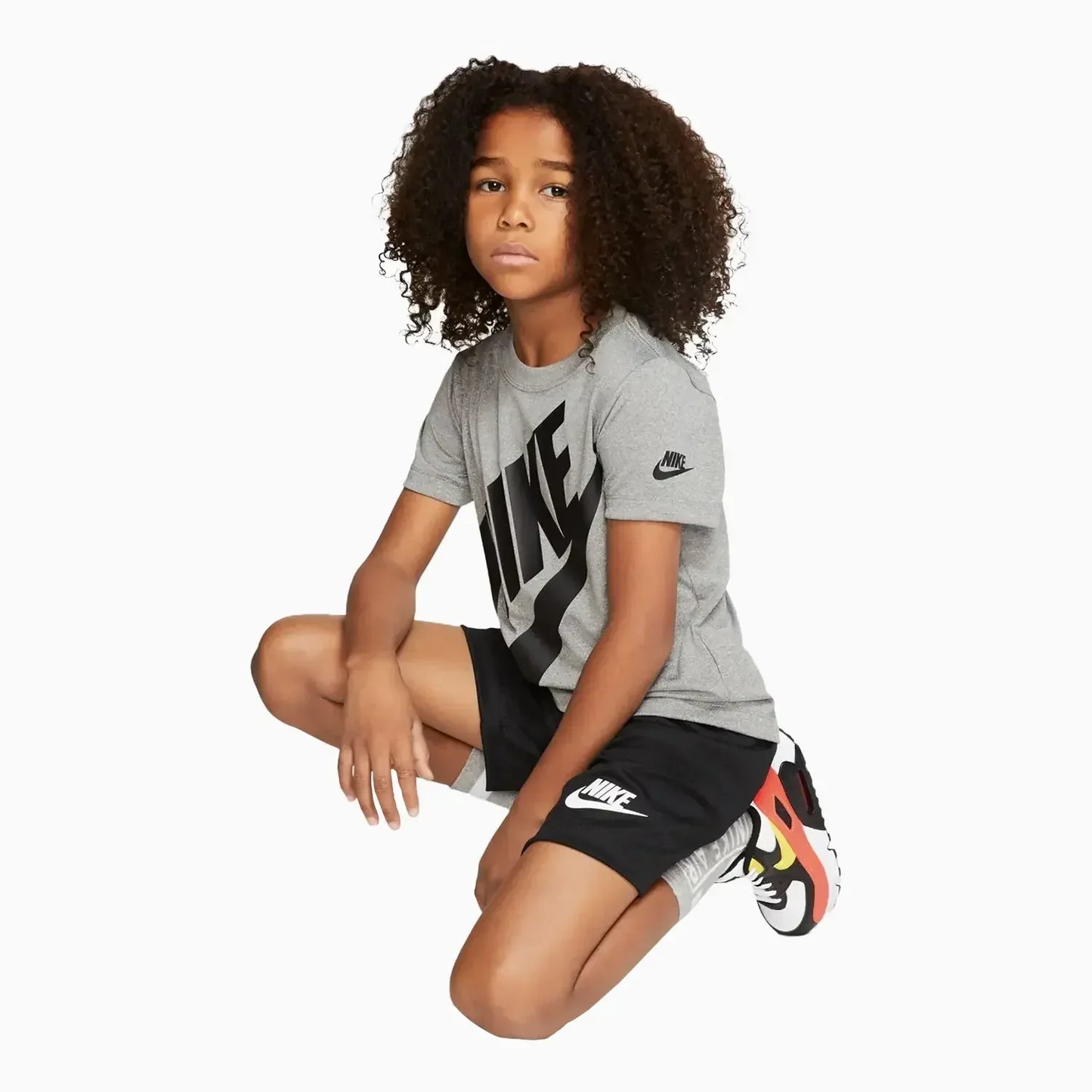 Kid's Sportswear 2-Piece Knit Shorts Set