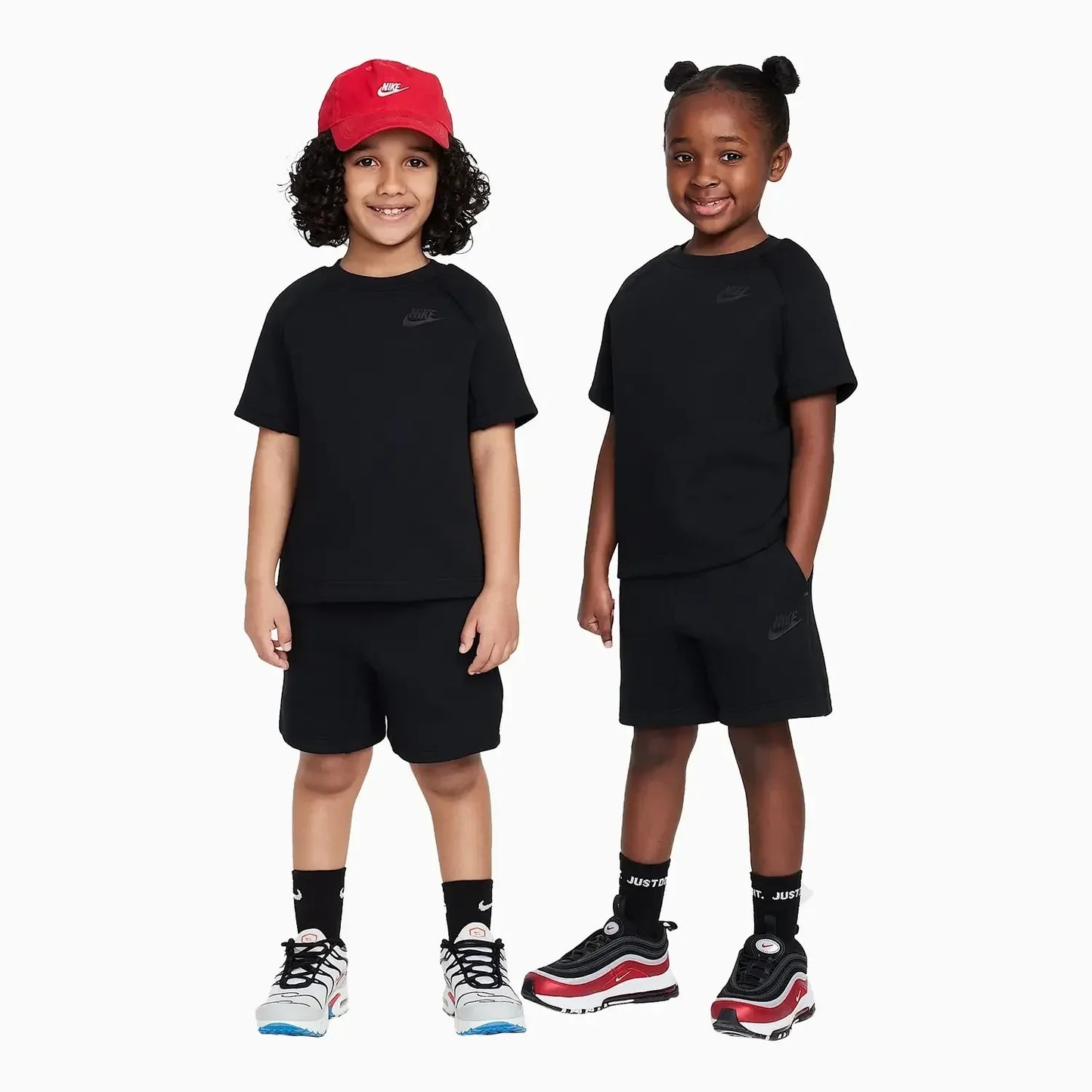 Kid's Sportswear Tech Fleece 2-Piece Knit Shorts Set
