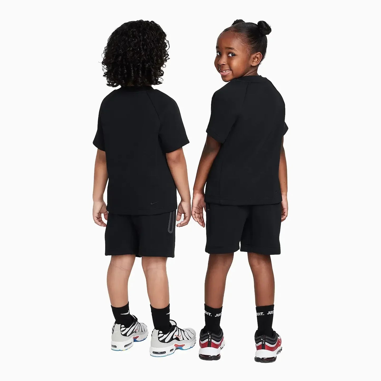 Kid's Sportswear Tech Fleece 2-Piece Knit Shorts Set