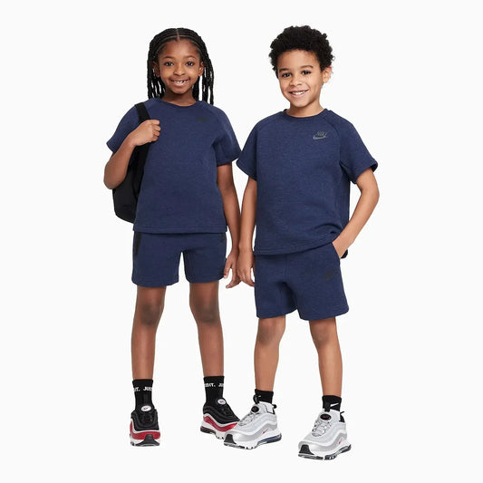 Kid's Sportswear Tech Fleece 2-Piece Knit Shorts Set