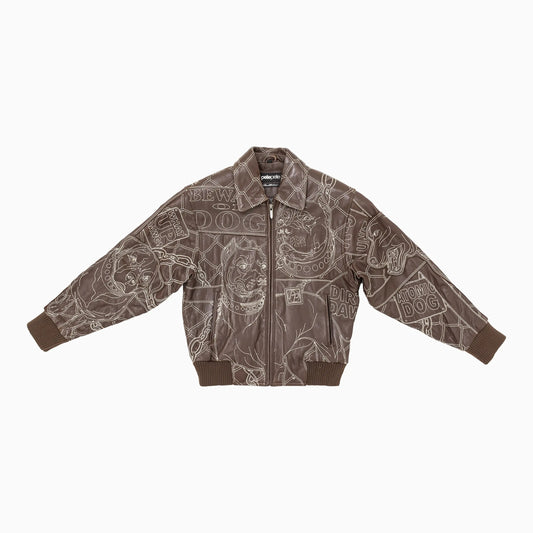 Kid's Burnish Leather Jacket