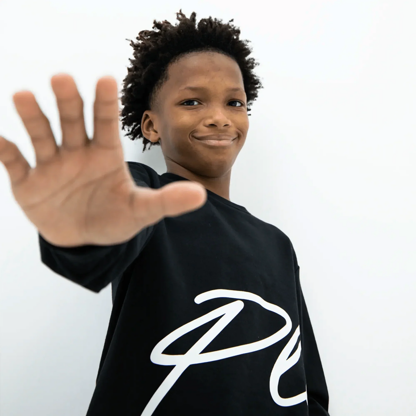 Kid's Boys Signature Logo Mini Me Sweatshirt