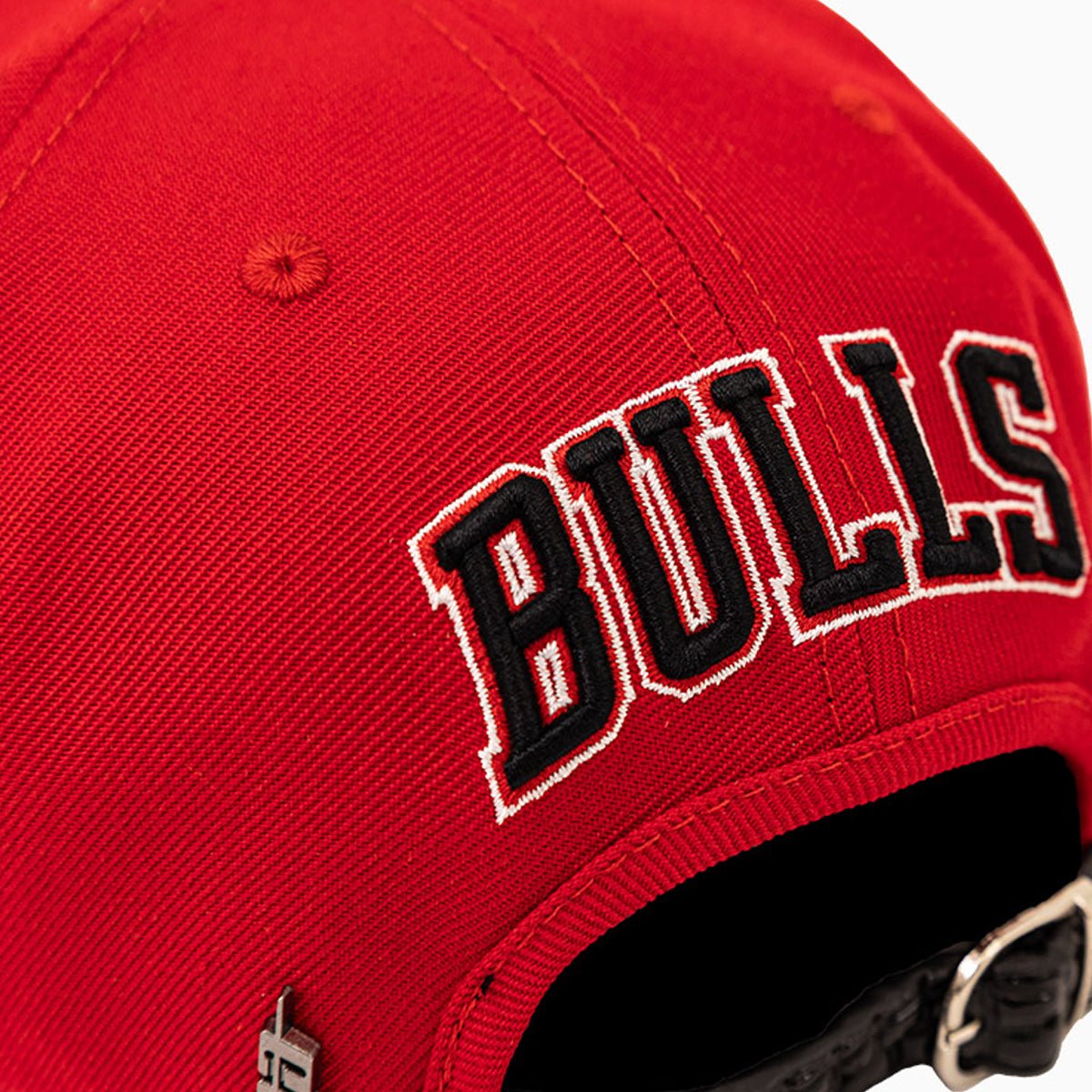 Chicago Bulls NBA Leather Visor Snapback Hat
