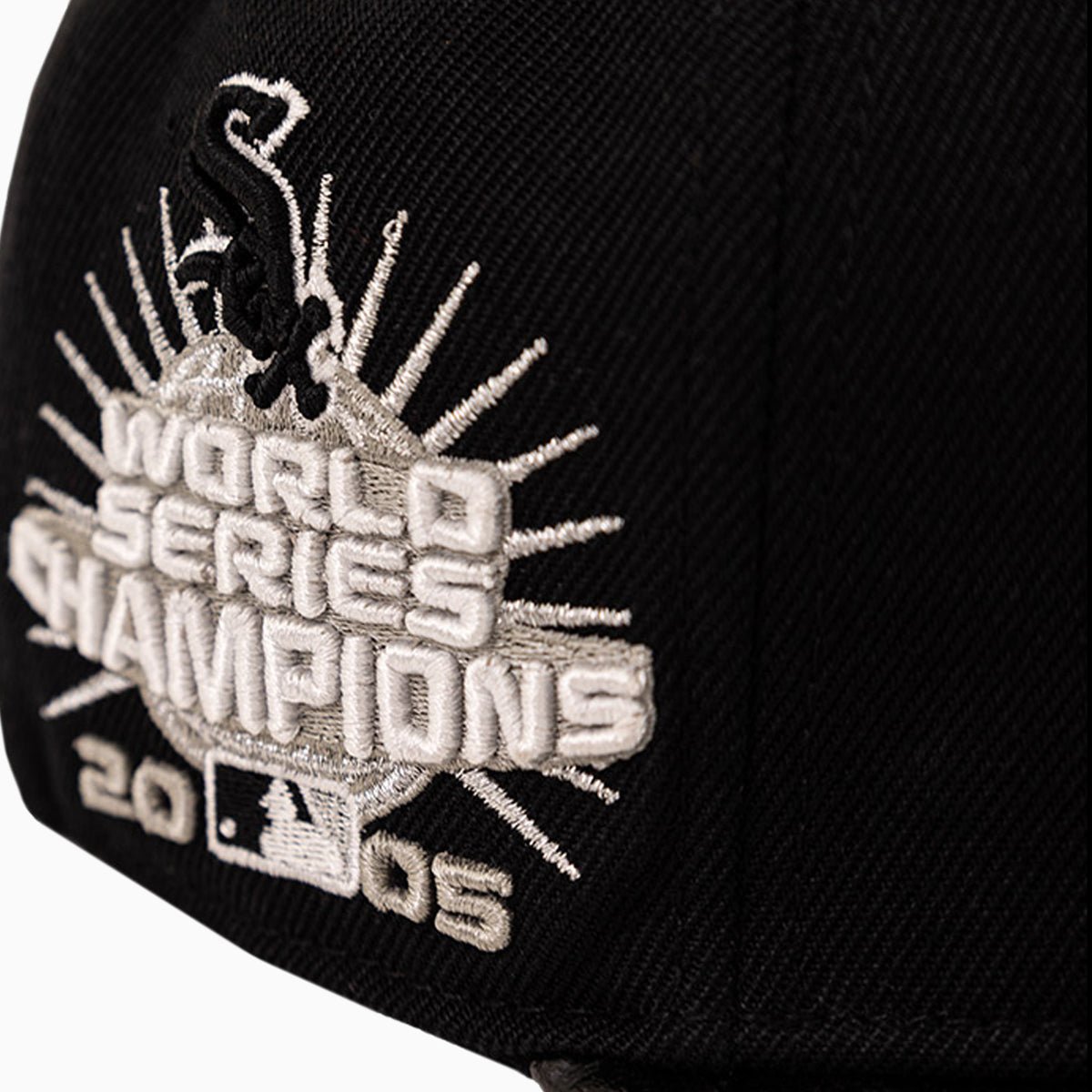 Chicago White Sox 2005 World Series MLB Leather Visor Snapback Hat