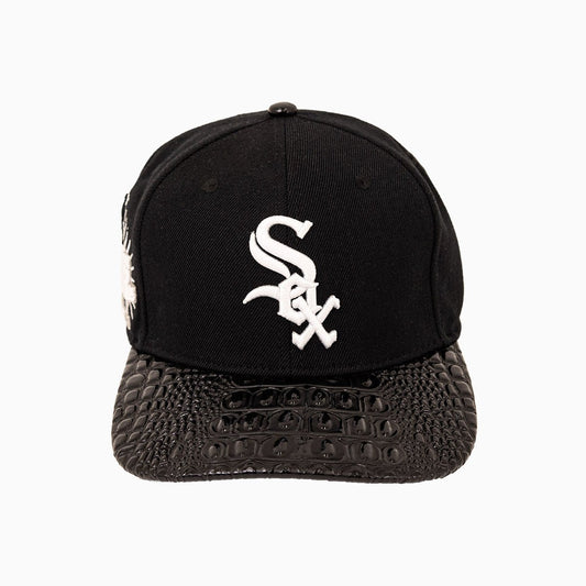 Chicago White Sox 2005 World Series MLB Leather Visor Snapback Hat