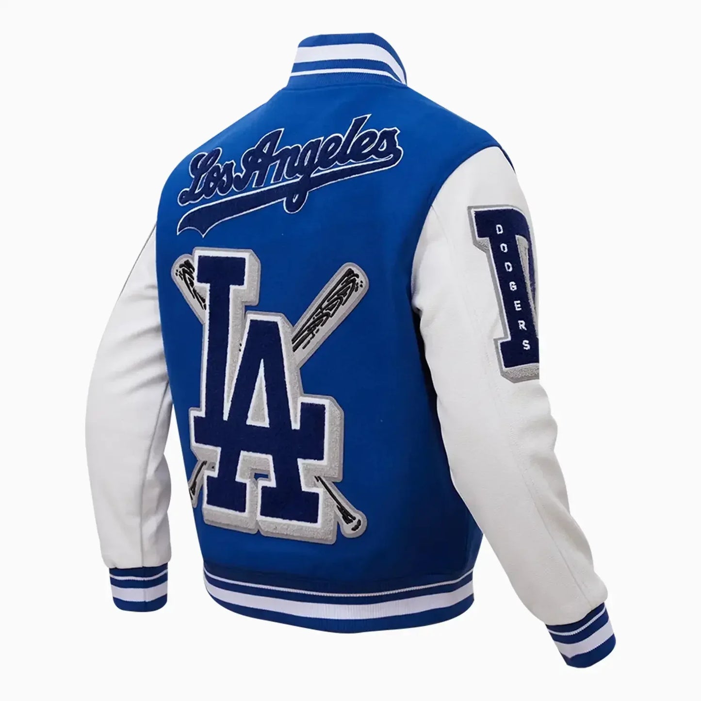 Men's Los Angeles Dodgers MLB Mashup Varsity Jacket
