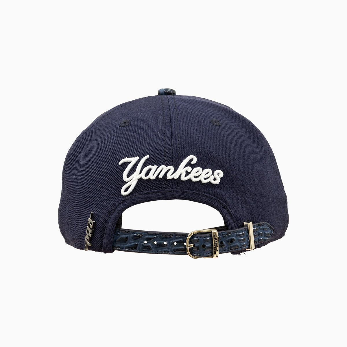 New York Yankees MLB Leather Visor Flatbrim Snapback Hat