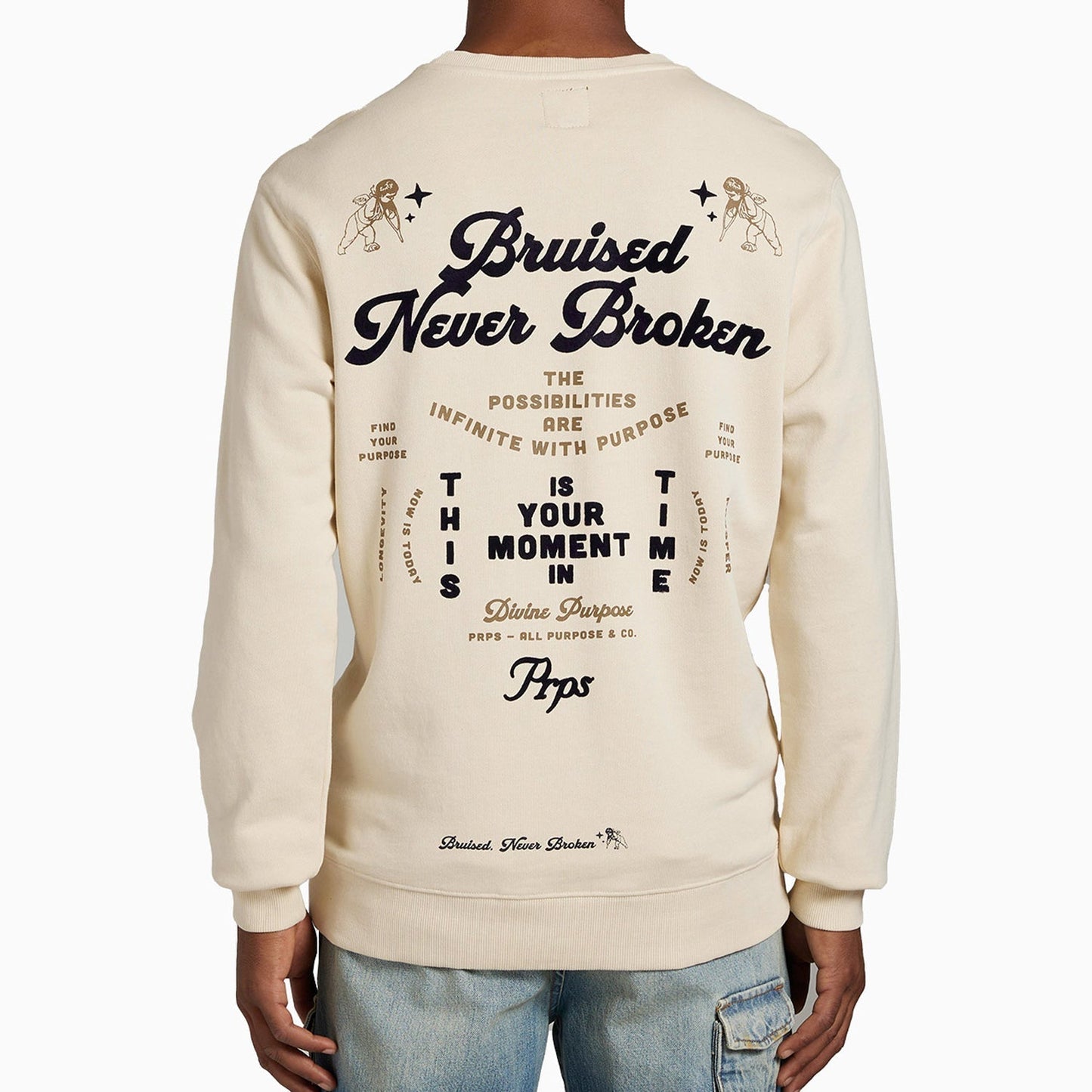 Men's Furring Crew Neck Sweatshirt