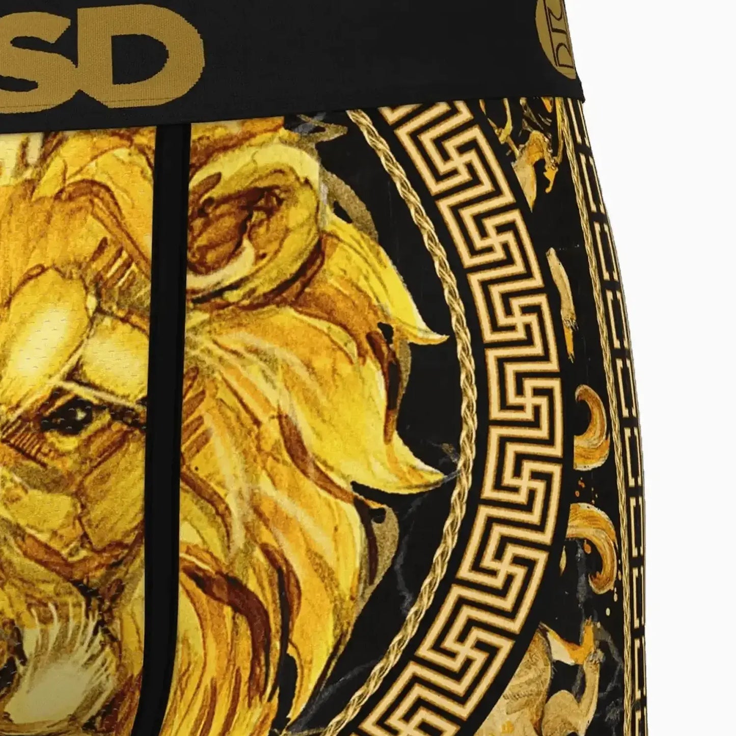 Men's Greek Gold Brief Boxer