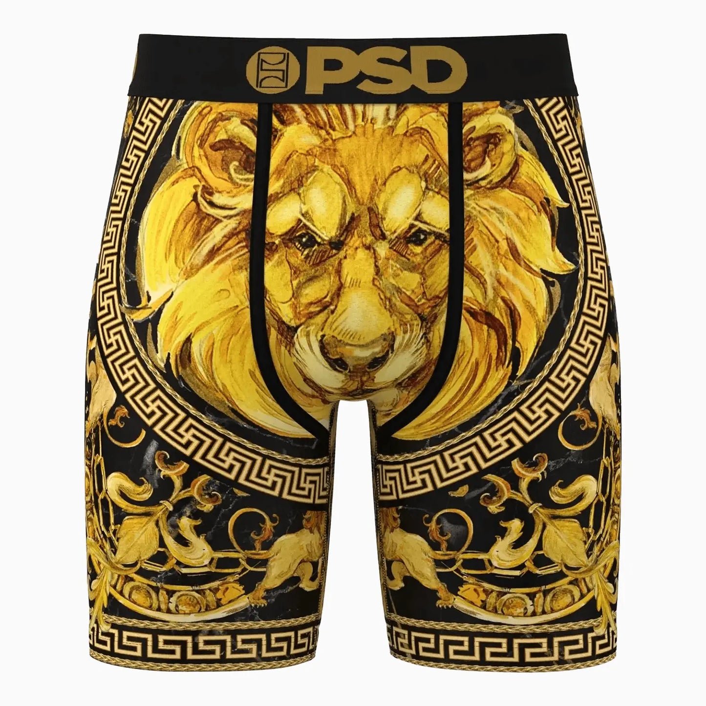 Men's Greek Gold Brief Boxer