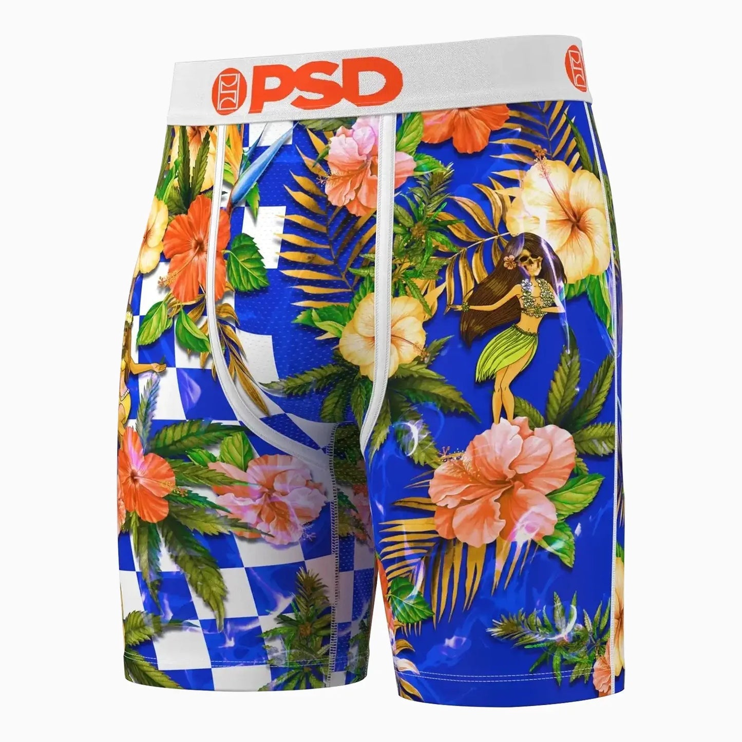 Men's Maui Wowie Check Boxer Briefs