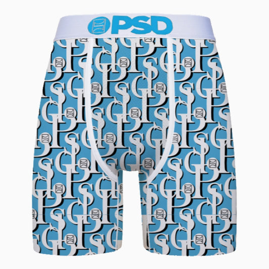 Men's Powder Blue Brief Boxer