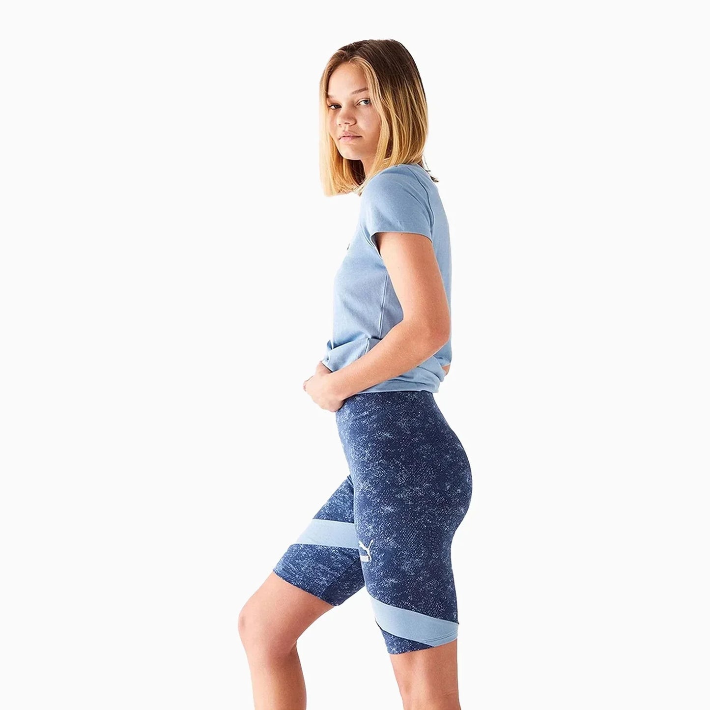 Women's Denim Short Sleeve T Shirt