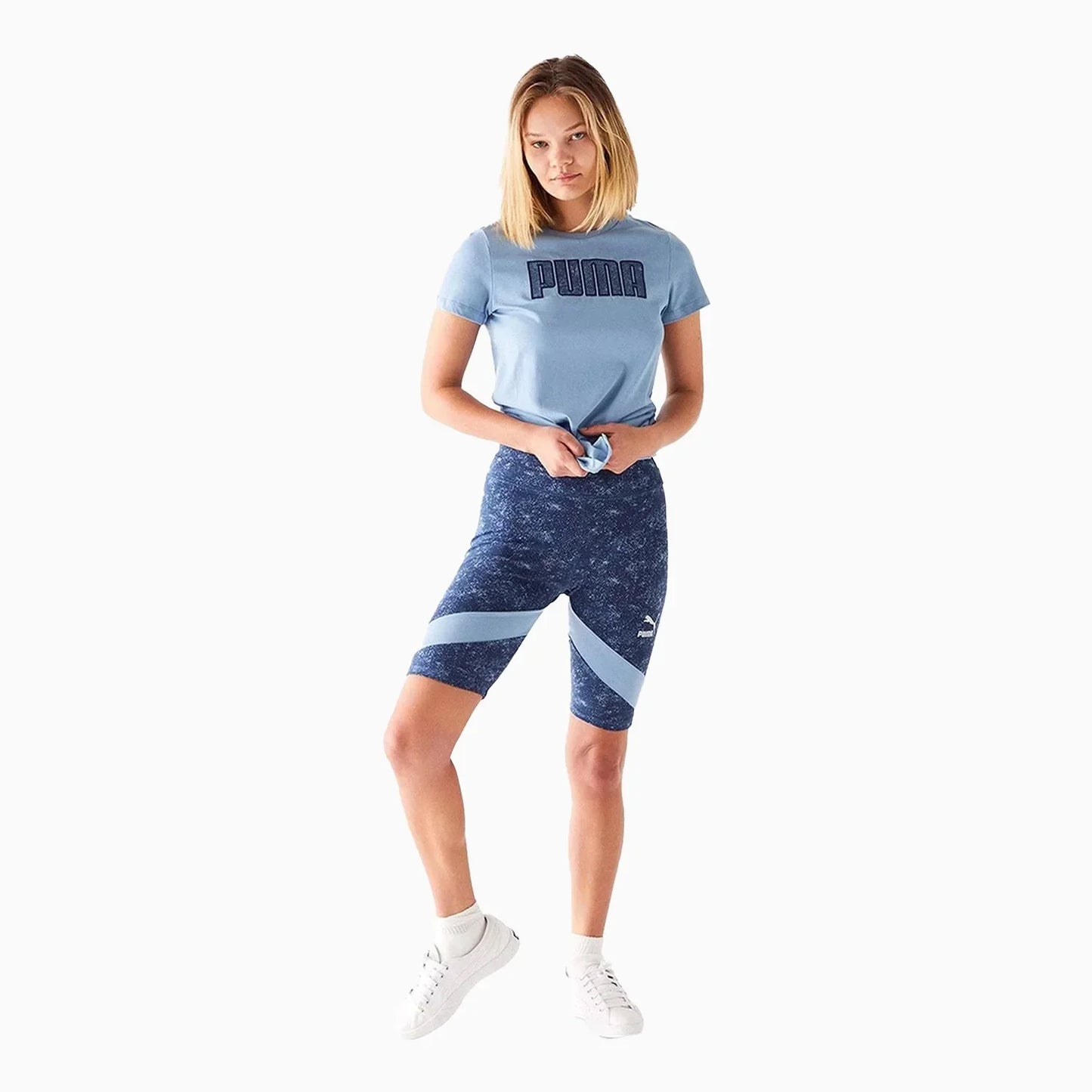 Women's Denim Short Sleeve T Shirt