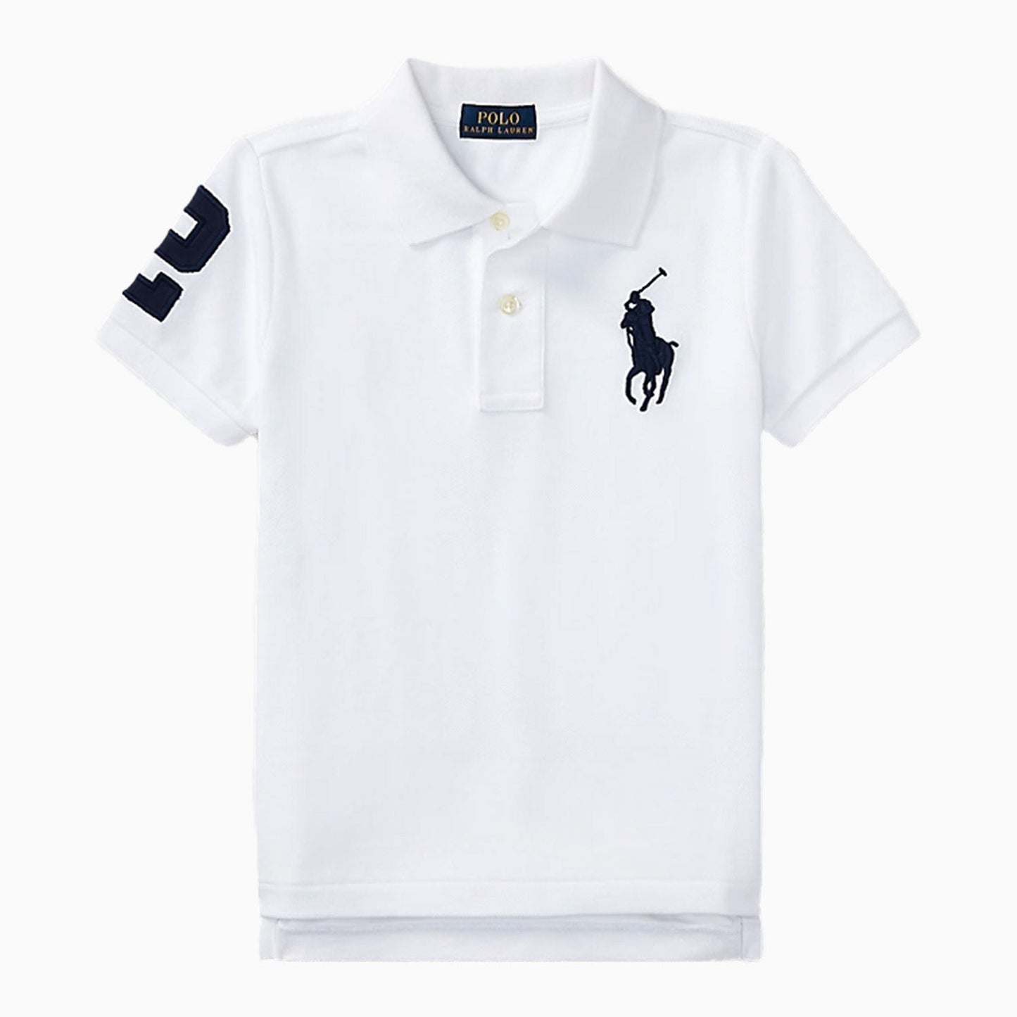 Kid's Cotton Mesh Polo Shirt