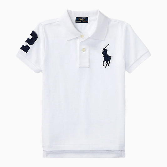 Kid's Cotton Mesh Polo Shirt