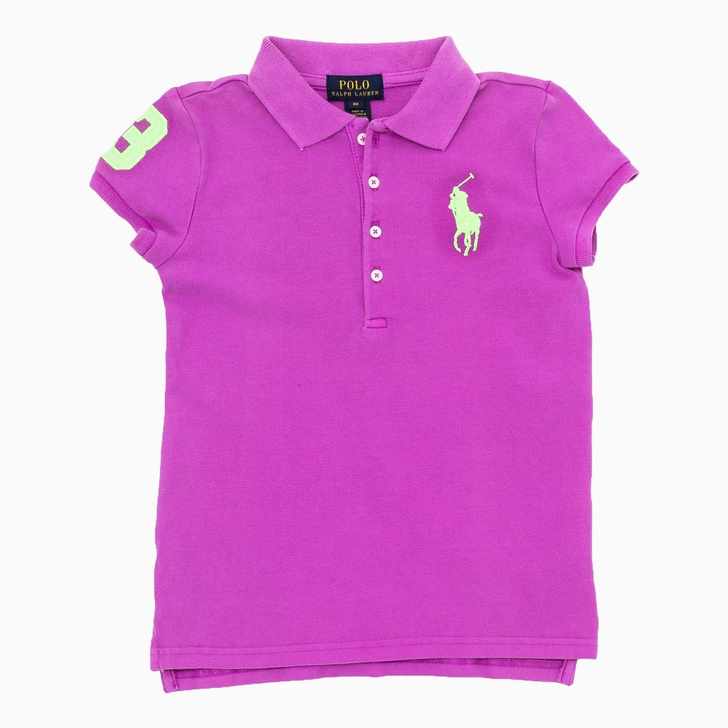 Kid's Stretch Mesh Polo Shirt