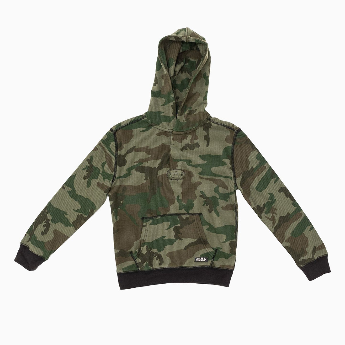 Kid's Waffle Pull Over Hoodie