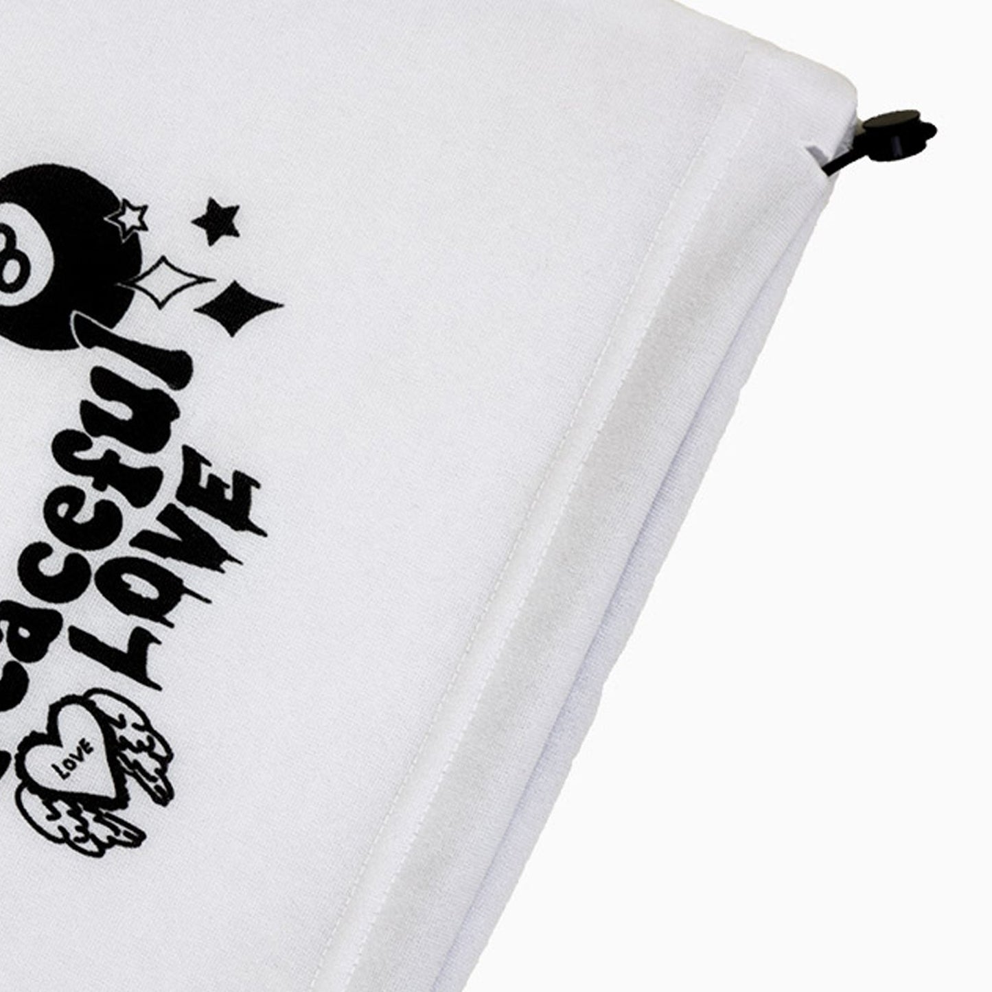 Women's Fleece Crop Graphic Pull Over Hoodie