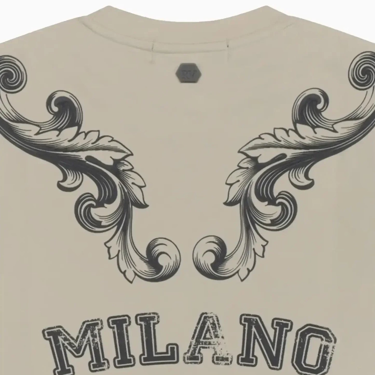 Men's Horns Crew Neck T-Shirt