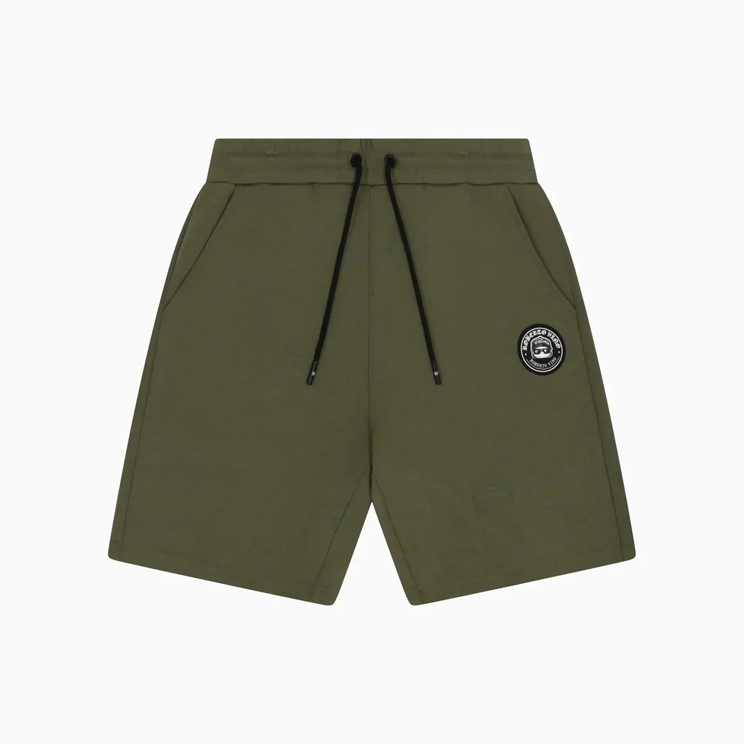 Men's Olive Green Logo Patch Co-Ord Set