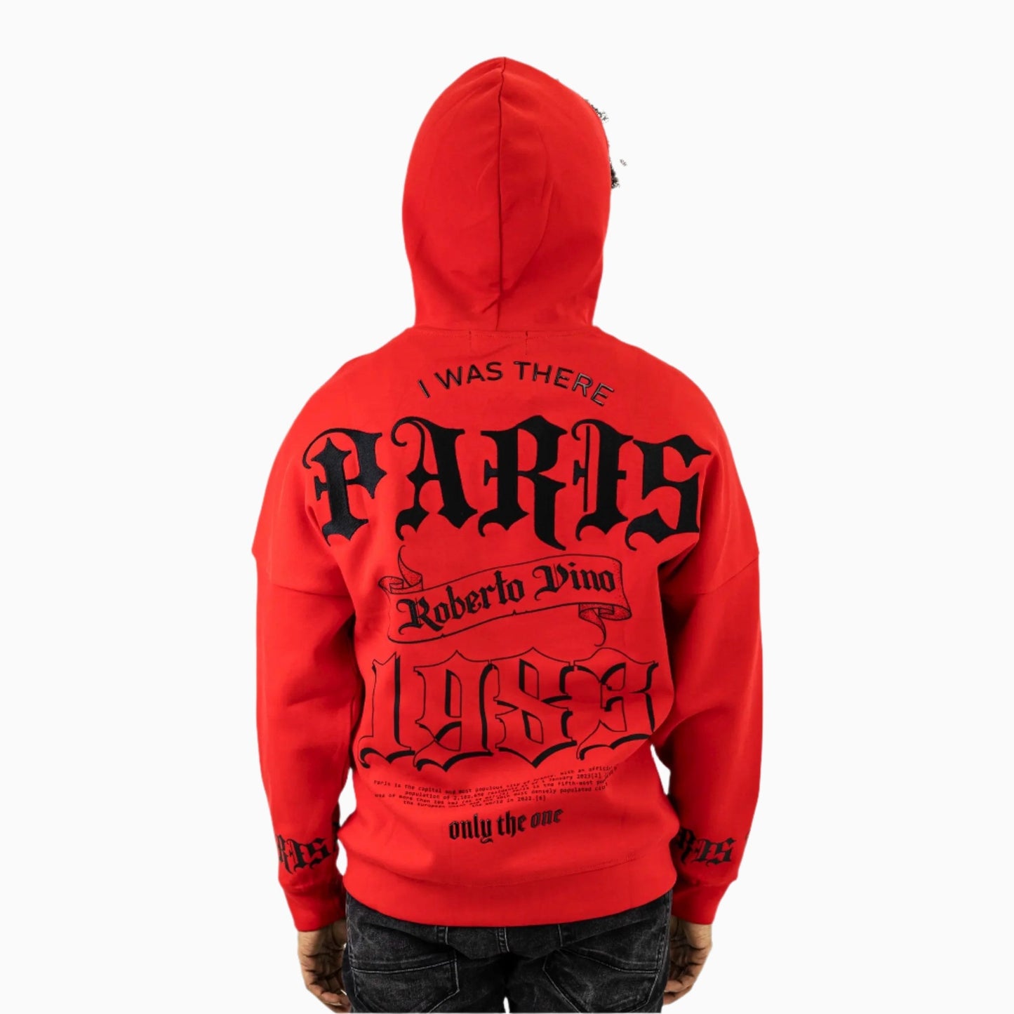 Men's Paris Pull Over Hoodie