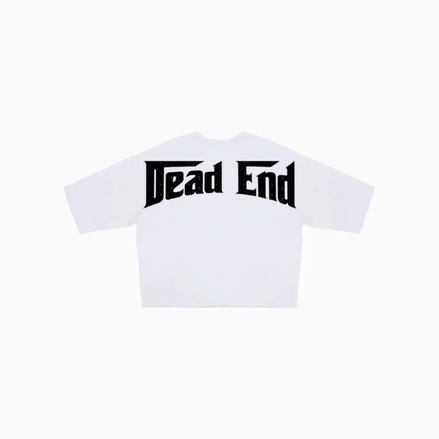 Men's Dead End Rhinestones Cropped T-Shirt