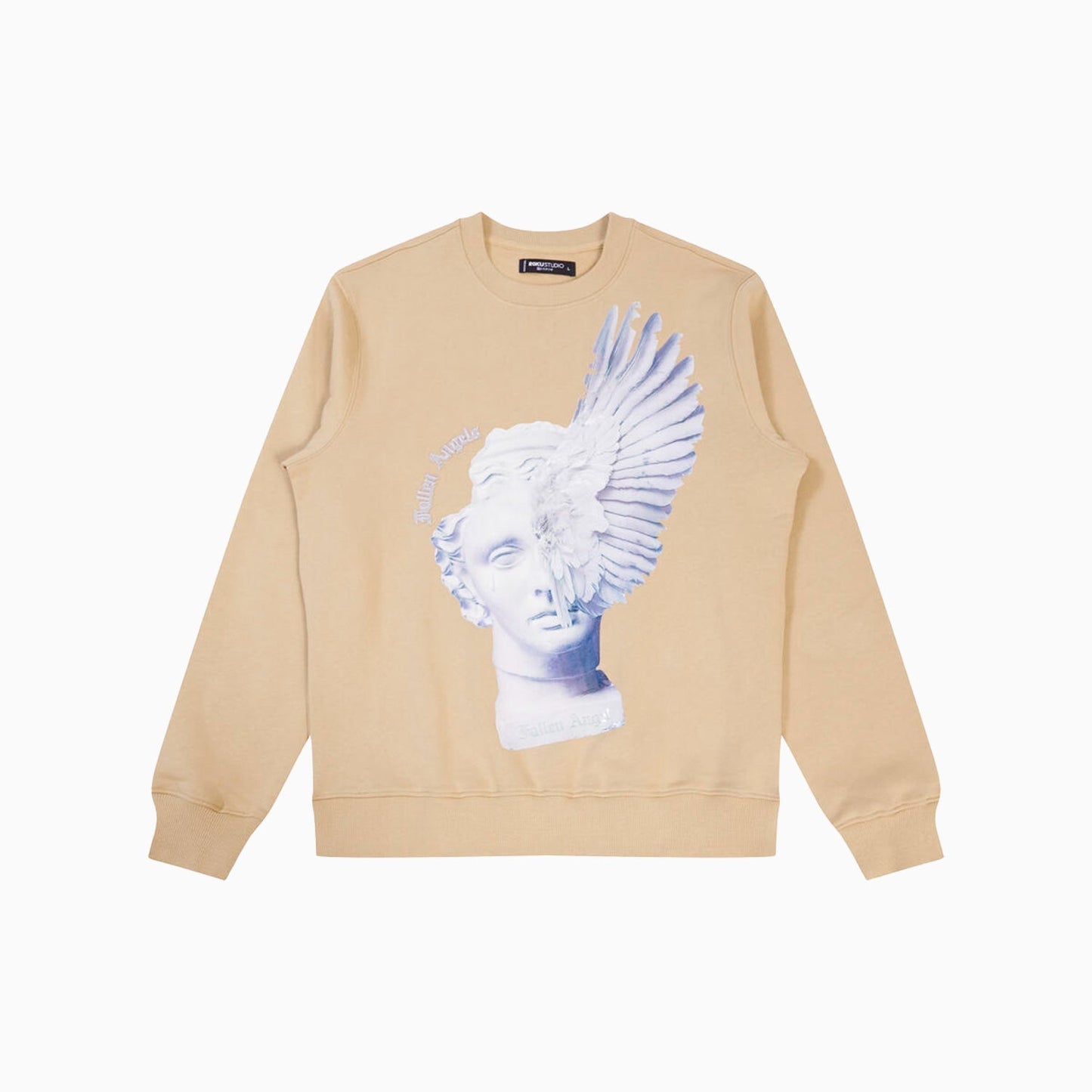 Men's Fallen Angel Sculpture Sweatshirt