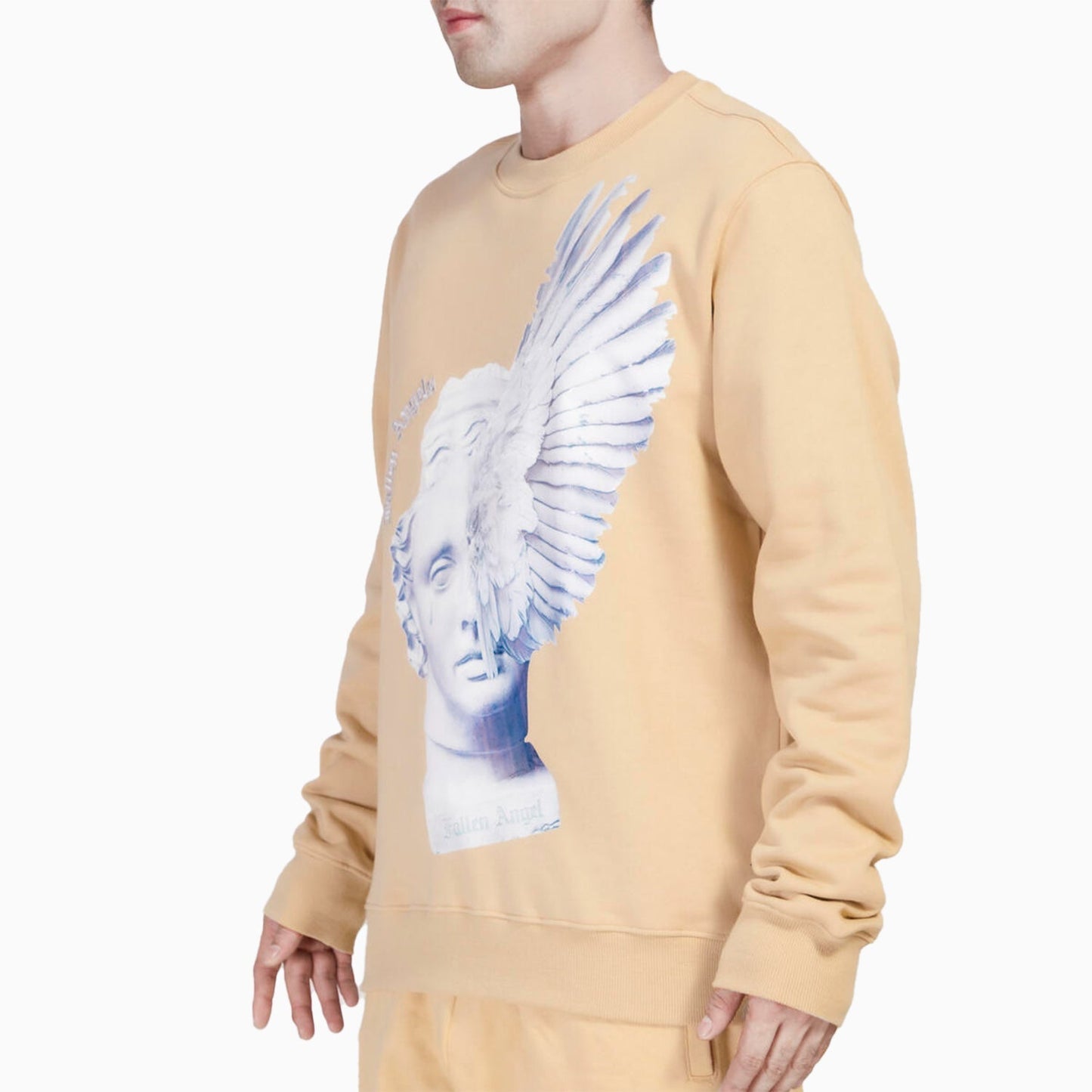 Men's Fallen Angel Sculpture Sweatshirt
