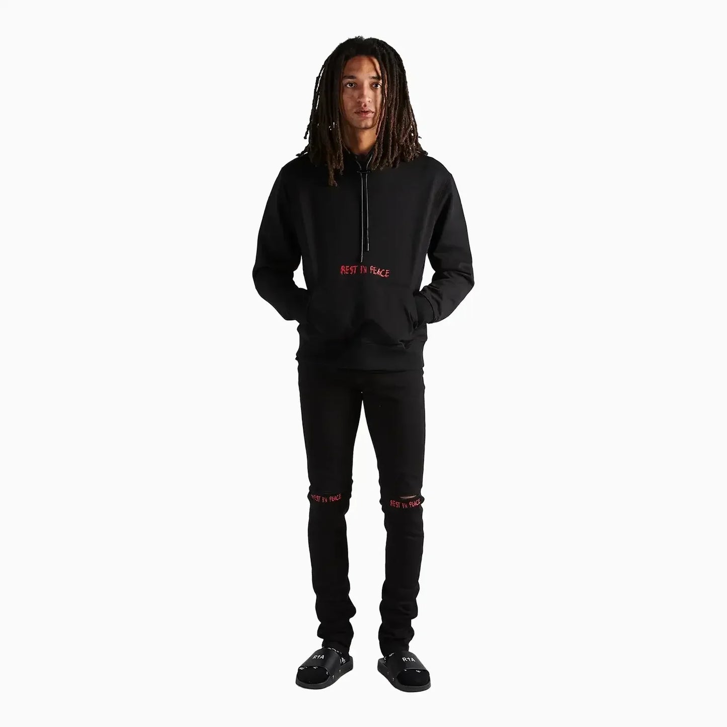 Men's Dion RIP Cross Hoodie