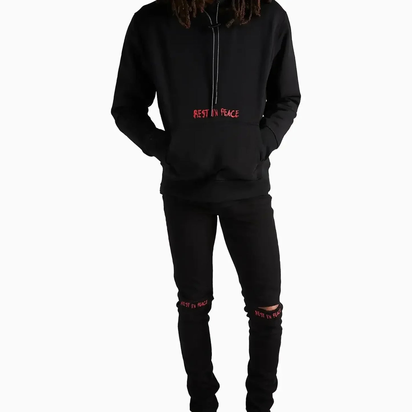 Men's Dion RIP Cross Hoodie