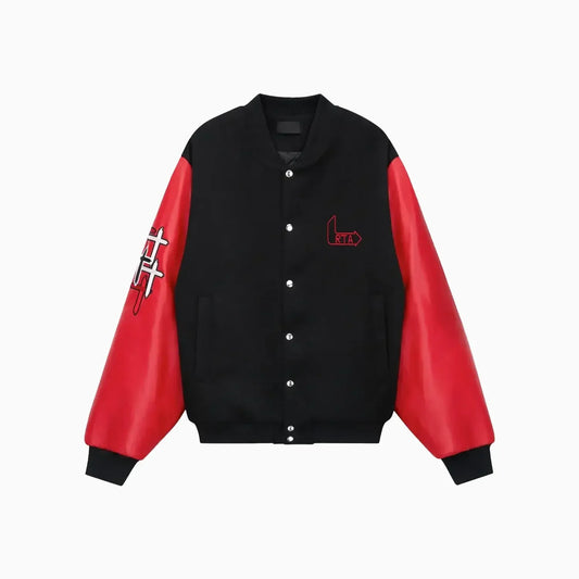 Men's Marty Script Logo Varsity Jacket