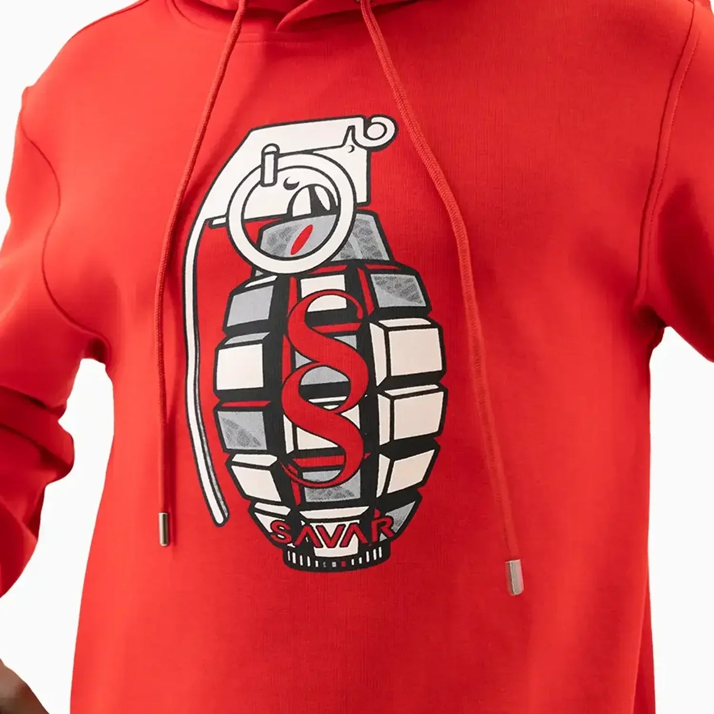 Men's Grenade Graphic Pull Over Hoodie